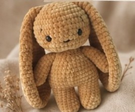 Conejito Amigurumi en Baby Alpaca - Betty Textiles